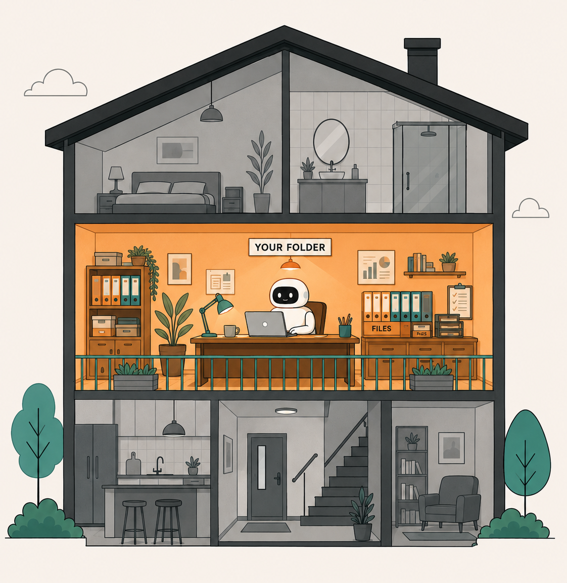Claude Cowork illustration